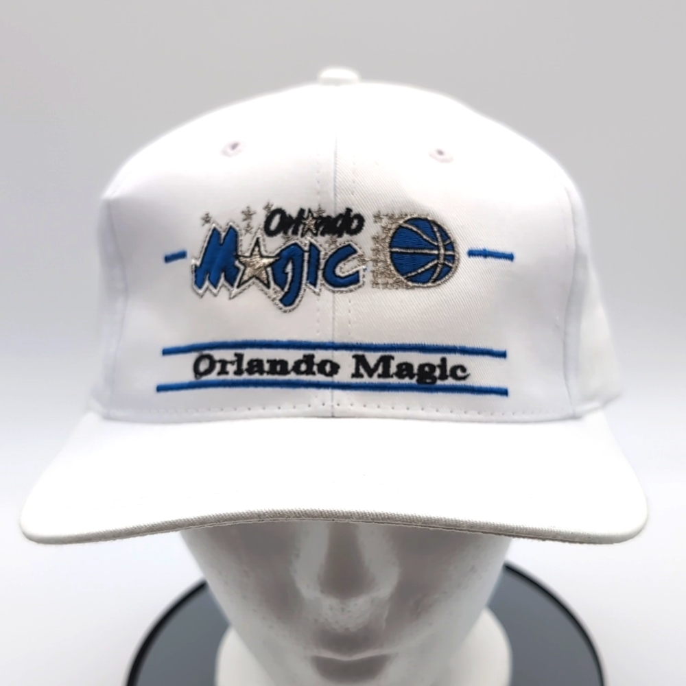 The Game| NWT Vintage NBA Orlando Magic White Sports Cap Snap Back